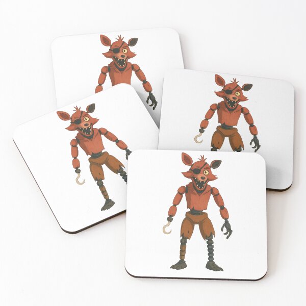 Item preview, Rockstar Foxy - Me Bird Likes Ya! | Pirate Animatronic Vinyl Sticker designed and sold by ezuldeen48.