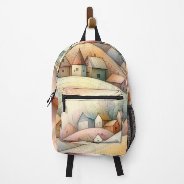 Item preview, Dreamy Village designed and sold by Beyondnote-Art.