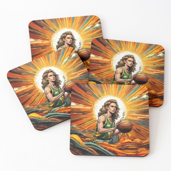 Item preview, Basketball Player, Female Hoops Art, Girl Power On Court, Dynamic Baller Design designed and sold by RevGens.