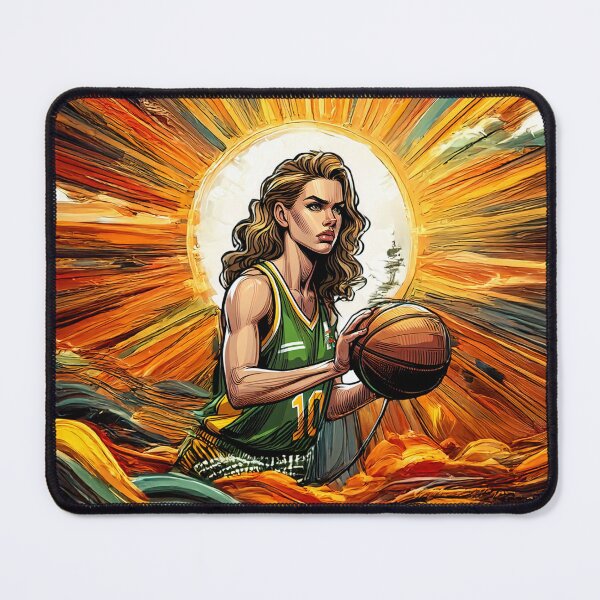 Item preview, Basketball Player, Female Hoops Art, Girl Power On Court, Dynamic Baller Design designed and sold by RevGens.