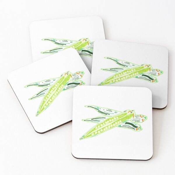 Item preview, okra in color designed and sold by katherine montalto.
