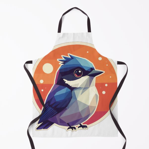 Item preview, Geometric Bluebird designed and sold by Sticksyde.