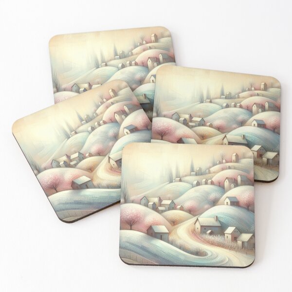 Item preview, Dreamy Village designed and sold by Beyondnote-Art.