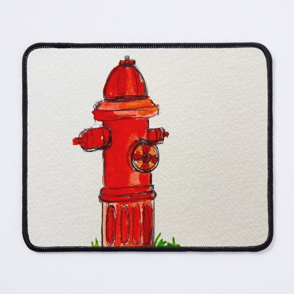 Item preview, Fire Hydrant designed and sold by Rebecca Seeman.