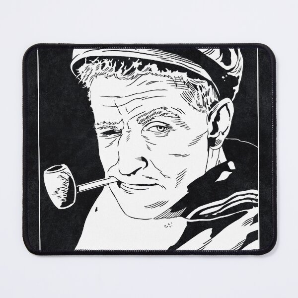 Item preview, POPEYE (Black and White) designed and sold by FamousWeirdosRB.