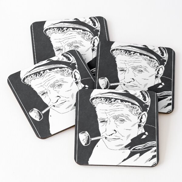 Item preview, POPEYE (Black and White) designed and sold by FamousWeirdosRB.