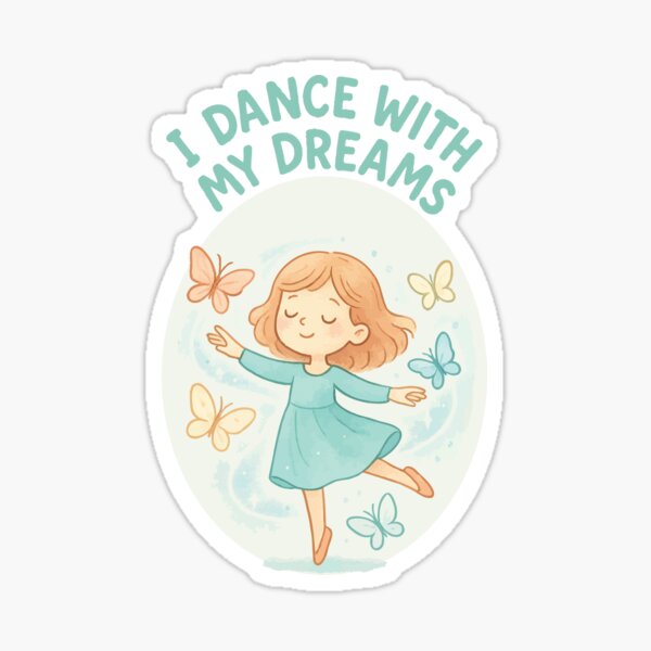 Item preview, Ballett Lieben Ballerina I Dance With My Dreams designed and sold by LuminOrb.