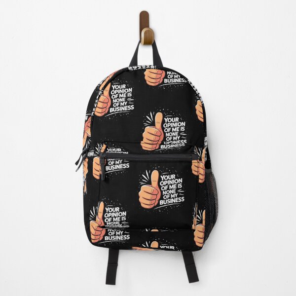 Item preview, Bold Confidence Your Opinion Empowering Attitude Quote designed and sold by w1ckerman.
