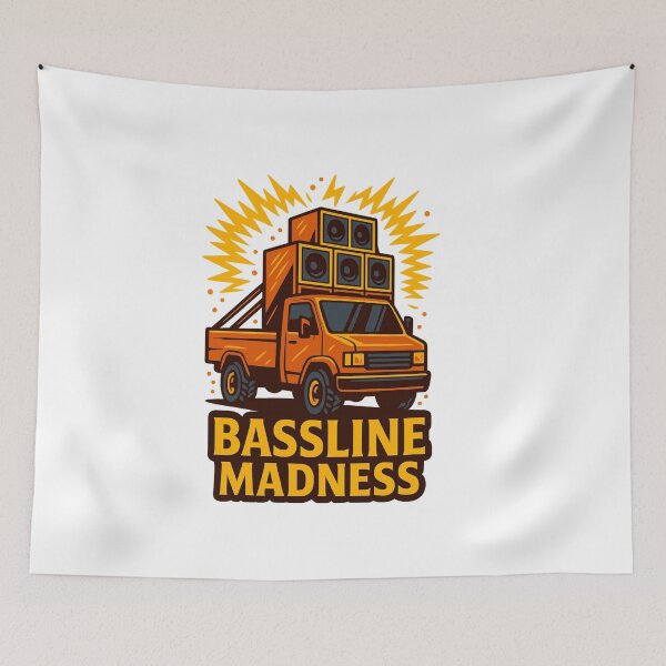 Item preview, Bassline Madness designed and sold by ALITOPRINCE.