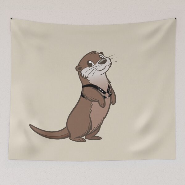 Item preview, Otterly Gay & Cute – A Bold & Playful Pride Design for Otters! designed and sold by gayishdesign.