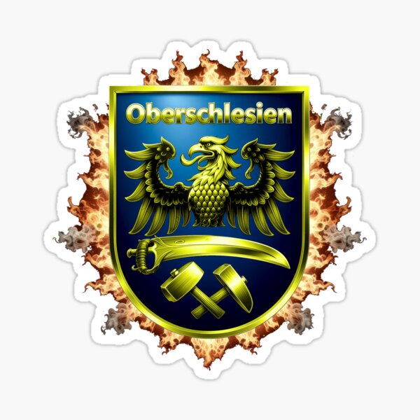 Vista previa del artículo con la obra «Alta Silesia (Escudo de Armas)», diseñado y vendido por Stabile Klamotten.