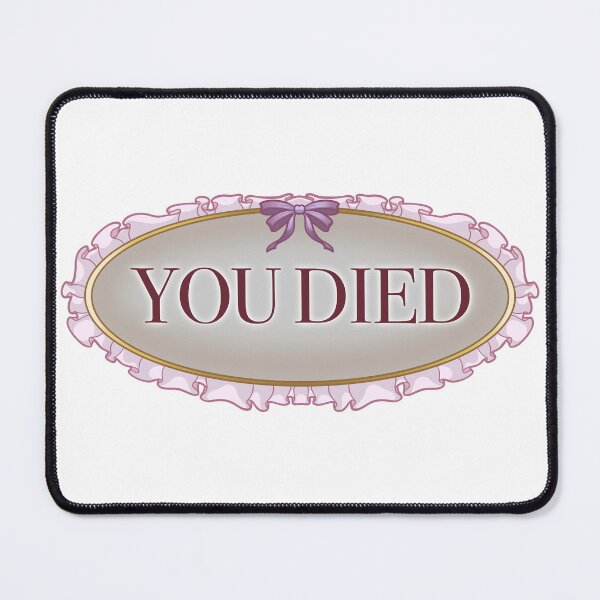 Item preview, You Died designed and sold by TheSlowMaxx.