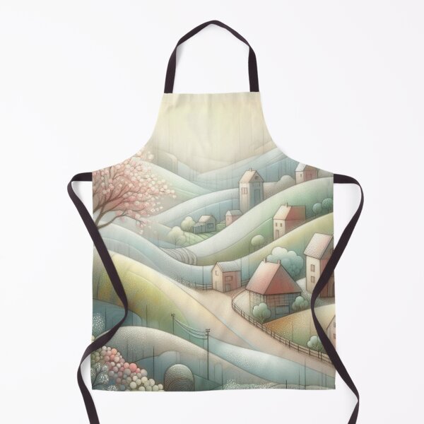 Item preview, Dreamy Village designed and sold by Beyondnote-Art.