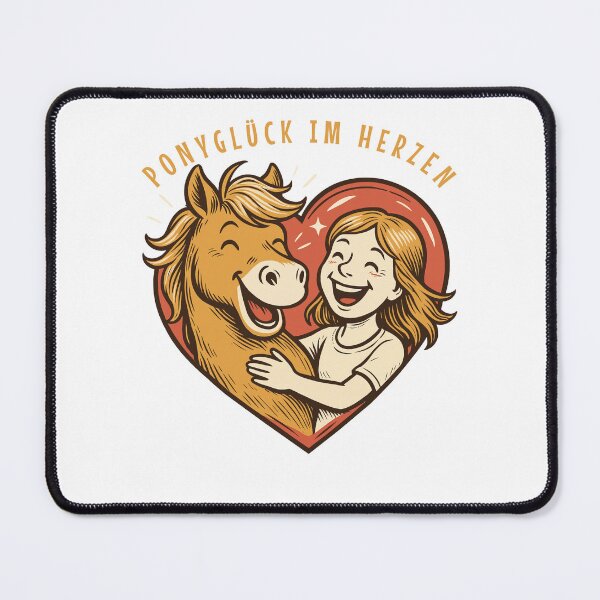 Item preview, Pony Happiness In The Heart Of A Horse Girl designed and sold by LuminOrb.
