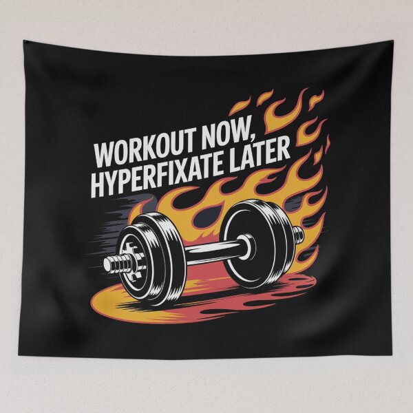 Artikelvorschau, ADHS: Jetzt trainieren, später hyperfixieren, ADHS-Fitness entworfen und verkauft von NoetherSym.