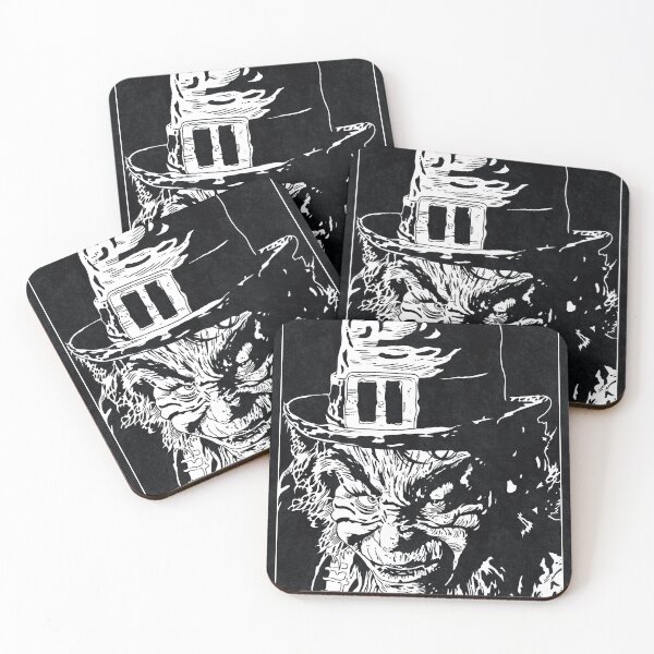 Item preview, LEPRECHAUN (Black and White) designed and sold by FamousWeirdosRB.