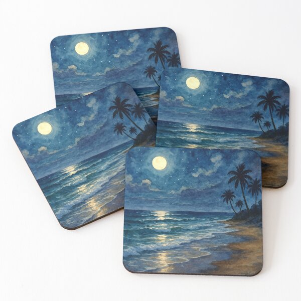 Item preview, Midnight Shore designed and sold by FarieArt.
