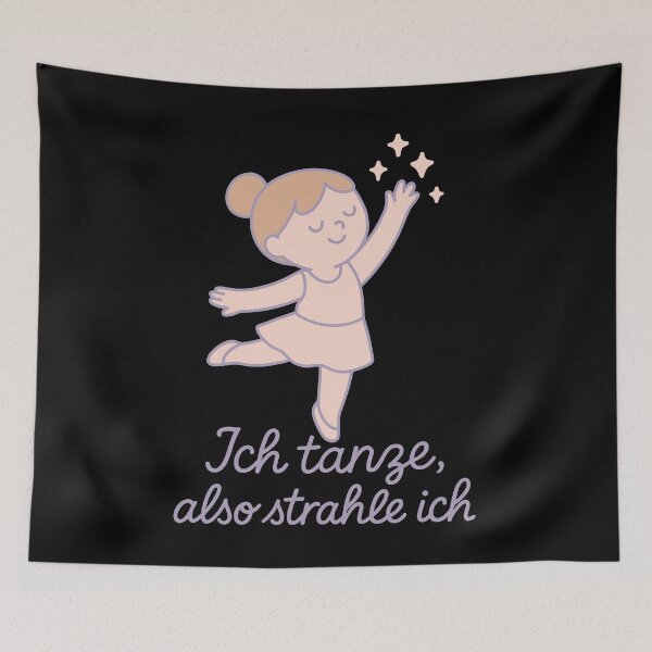 Item preview, I Dance So I Radiate Ballet Love designed and sold by LuminOrb.