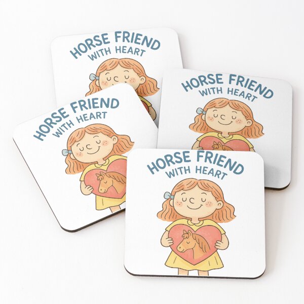 Item preview, Horse Friend With Heart Horses Girls Riding designed and sold by LuminOrb.