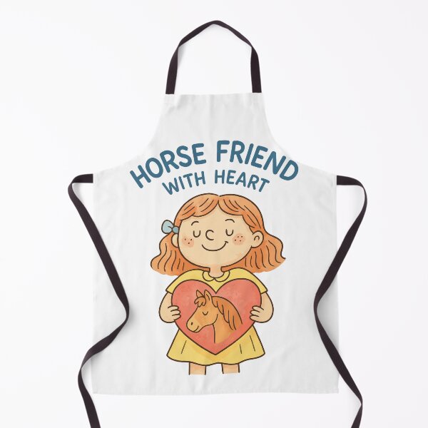 Item preview, Horse Friend With Heart Horses Girls Riding designed and sold by LuminOrb.
