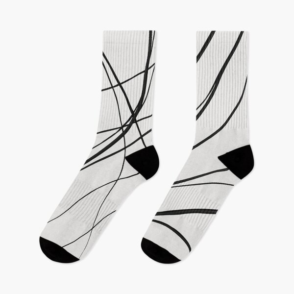 Item preview, Intersecting Black Curves On White designed and sold by Owcomm.