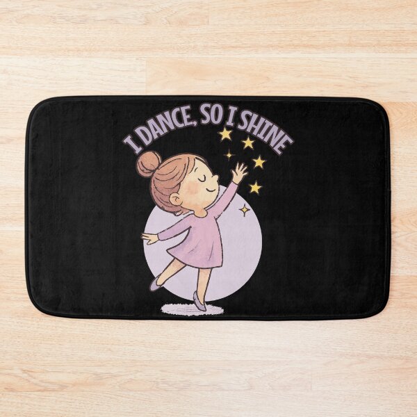 Item preview, I Dance So I Shine Ballet Outfit Real Girls designed and sold by LuminOrb.