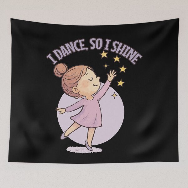 Item preview, I Dance So I Shine Ballet Outfit Real Girls designed and sold by LuminOrb.