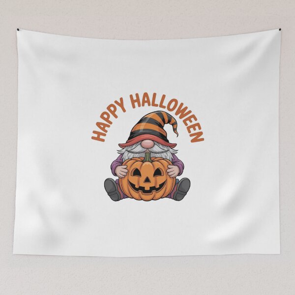 Item preview, happy halloween gnome designed and sold by jkrphoto.