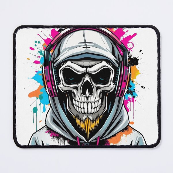 Artikelvorschau, Street-Art-Totenkopf-Sweatshirt entworfen und verkauft von Philfive.