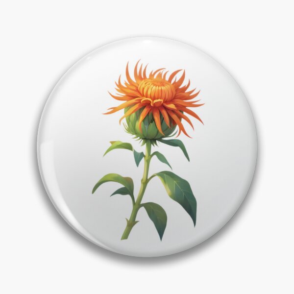Item preview, Orange Safflower (Carthamus tinctorius) designed and sold by HOMETOWN86.