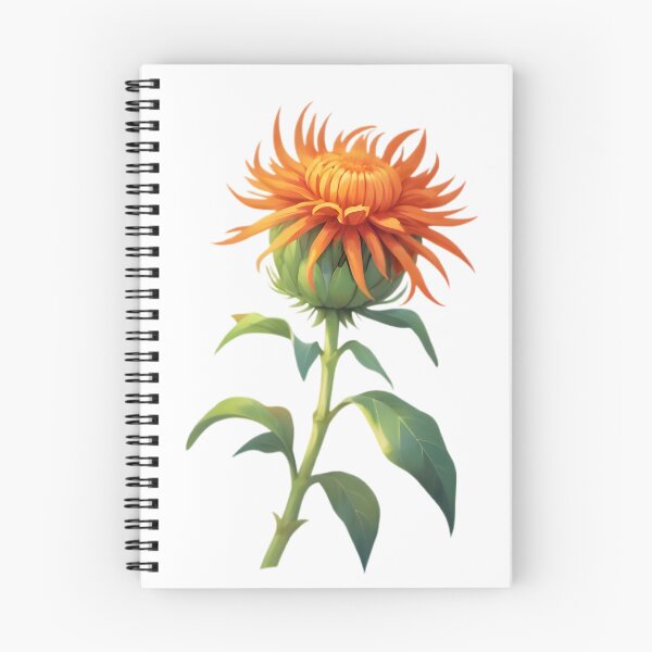 Item preview, Orange Safflower (Carthamus tinctorius) designed and sold by HOMETOWN86.