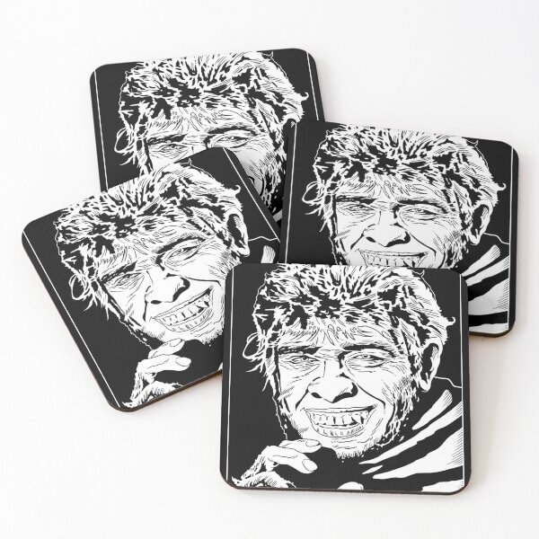 Item preview, MR HYDE - Dr Jekyll and Mr Hyde (Black and White) designed and sold by FamousWeirdosRB.