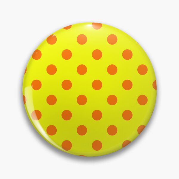 Item preview, Orange On Yellow Polka Dots Pattern Design  designed and sold by PatternTitan.