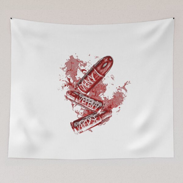 Item preview, Brutalist Y2K Three Bullets Revolution Riot  designed and sold by PVSKI.