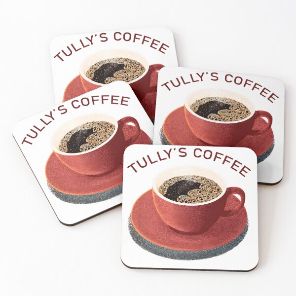 Item preview, Coffee Lover Art Collection - Tully's Coffee & Coffee O'Clock Typography designed and sold by Kollibri.