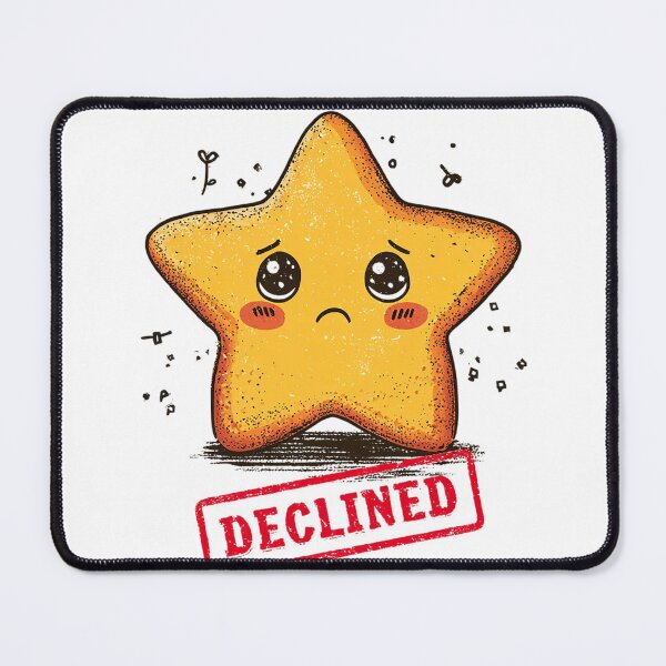Item preview, Declined Star – Sad but Still Shining designed and sold by Alphakenon.