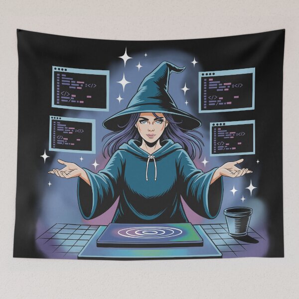 Item preview, Code Witch: The Developer’s Spell designed and sold by Code  Monkeys.