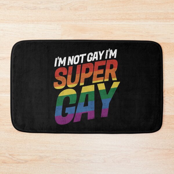 Item preview, I'm Not Gay I'm Super Gay. designed and sold by EunsooLee.