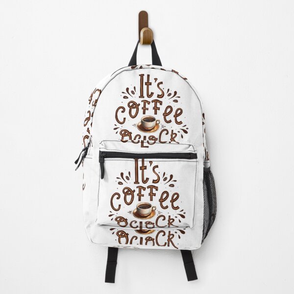 Item preview, Tullys Coffee It's Coffee O'Clock Typography Art - Coffee Time Quote Illustration designed and sold by Kollibri.