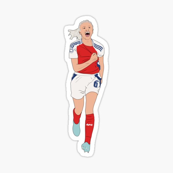 Item preview, Leah Williamson Champions League Winner Celebration Arsenal designed and sold by Hevding.