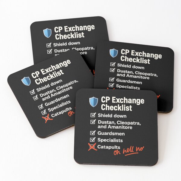 Item preview, CP Exchange Checklist designed and sold by SuR-CLAN.
