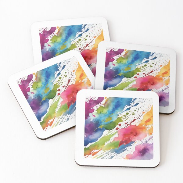 Item preview, Watercolor Splashes designed and sold by Sweetvoilet.