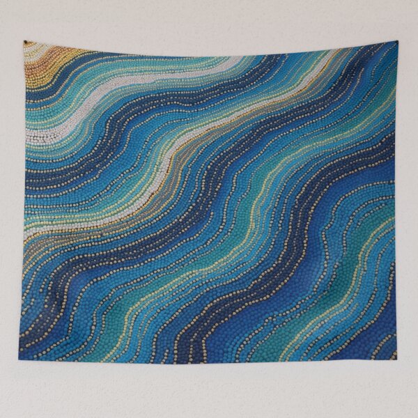Item preview, Aboriginal Inspired Dot Art - At Sea designed and sold by GrinGalore.