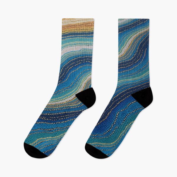Item preview, Aboriginal Inspired Dot Art - At Sea designed and sold by GrinGalore.