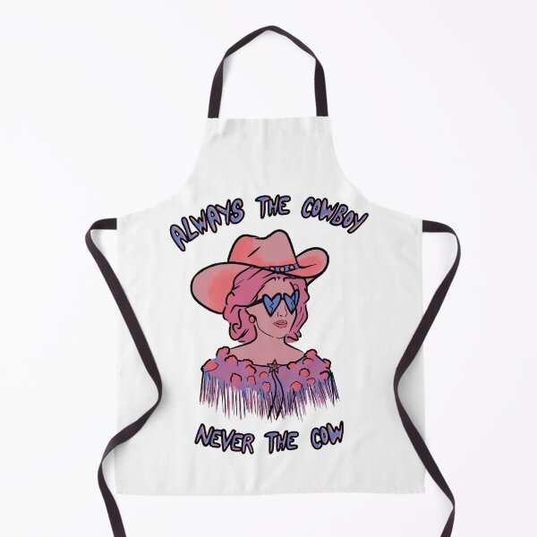 Item preview, CMAT Always The Cowboy Never The Cow - coral / blue designed and sold by incloudines.