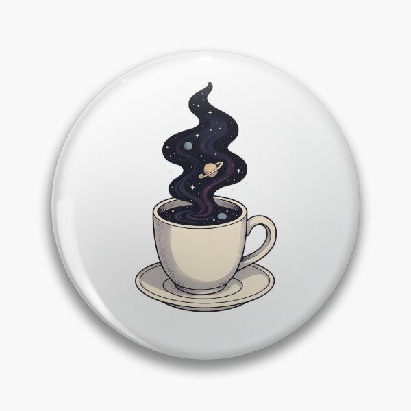 Item preview, Cosmic Coffee Cup – Surreal Galaxy in a Mug Space Art designed and sold by IM Hunter.