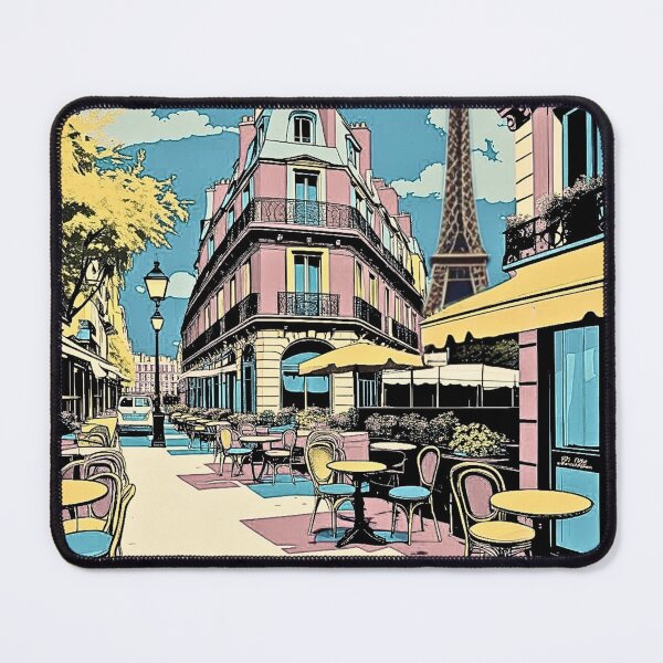Item preview, summer in paris pop art designed and sold by SKULLARTISTRY.