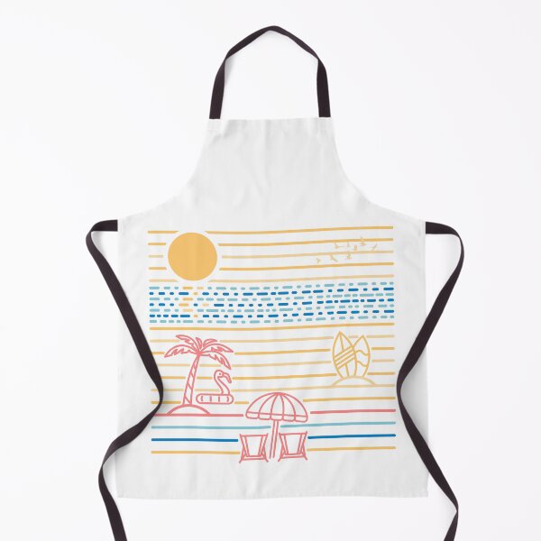 Item preview, Summer Sands Geometric Beach Vacation Surf boards designed and sold by therocketman.