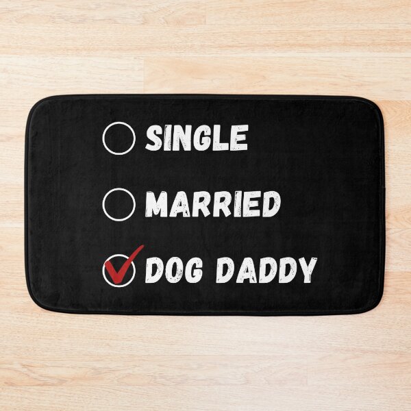 Item preview, Single Married Dog Daddy, Dog Lover Shirt designed and sold by Sleepy Cat Design.