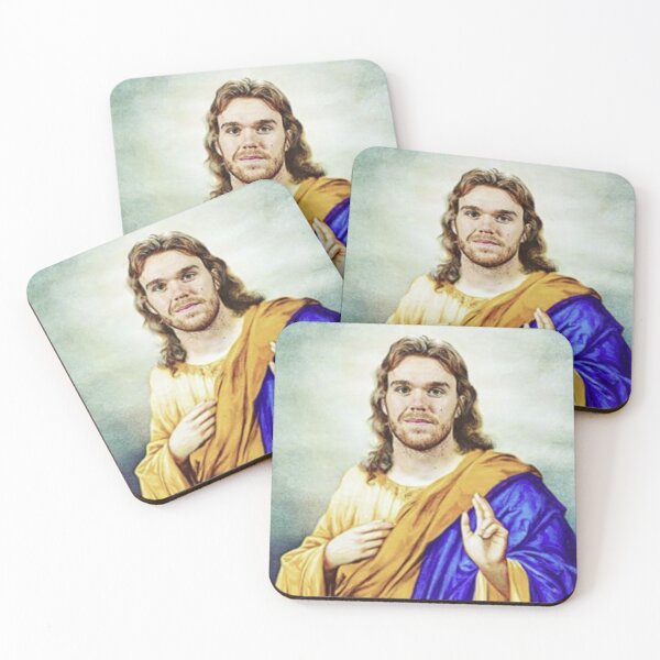 Item preview, ALL Hail McJesus…!!! (Matching Oilers Orange Hex Color Background!!) designed and sold by thebirdbrand.